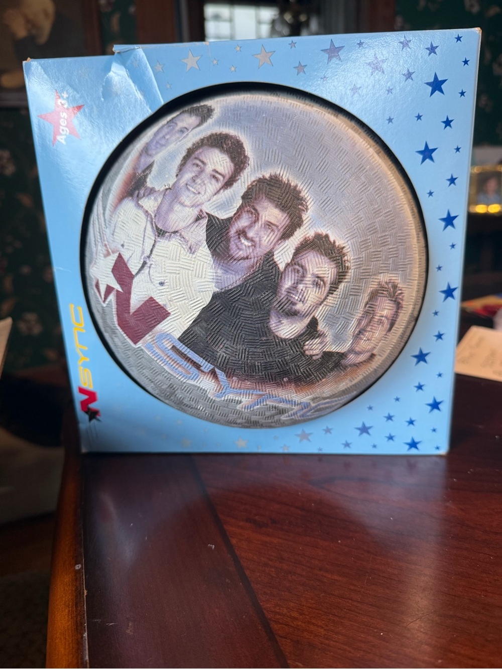 NSYNC Y2K Deadstock Rubber Gym Ball
